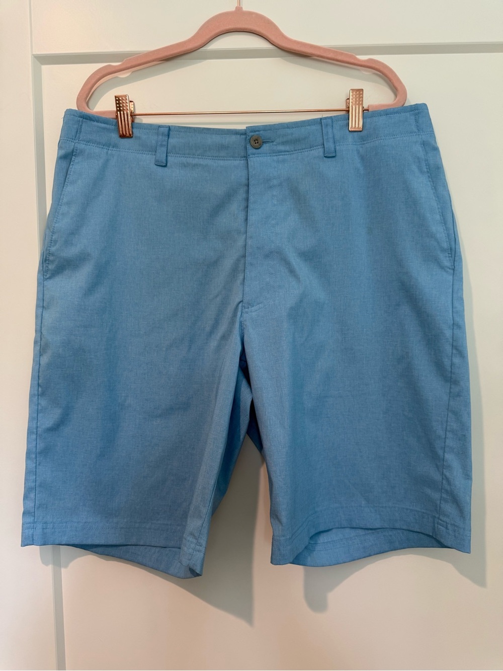 Ben Hogan Performance Golf Shorts Men’s Size 36 Blue Stretch Casual Golf Shorts